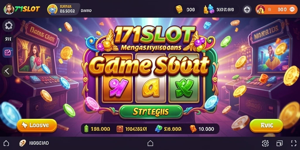 Tampilan menarik gameplay 171SLOT yang penuh warna.