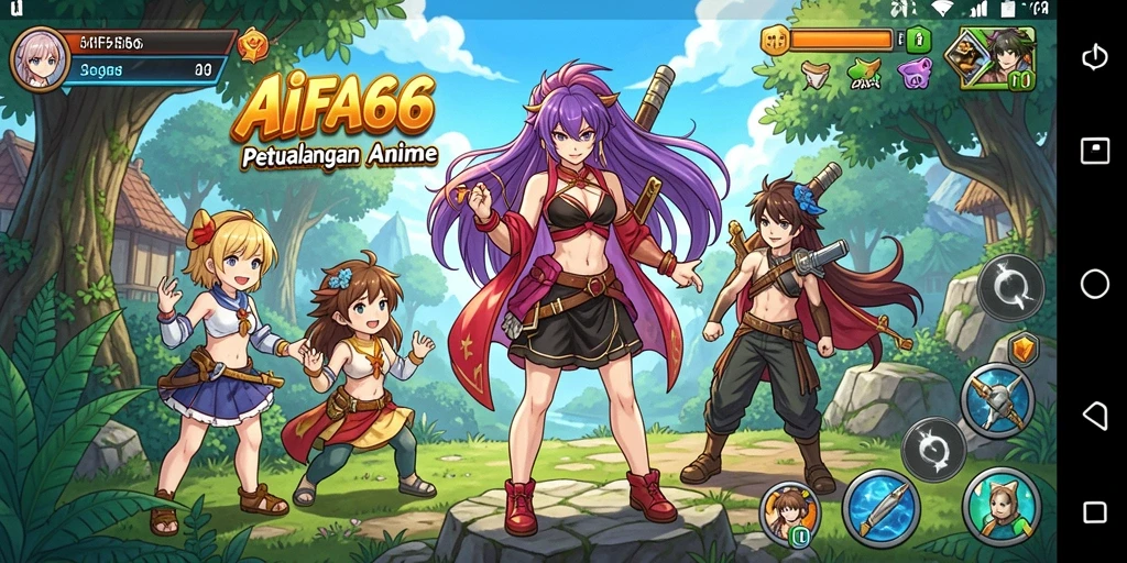 Tampilan gameplay AIFA66 yang menarik dan mendebarkan.