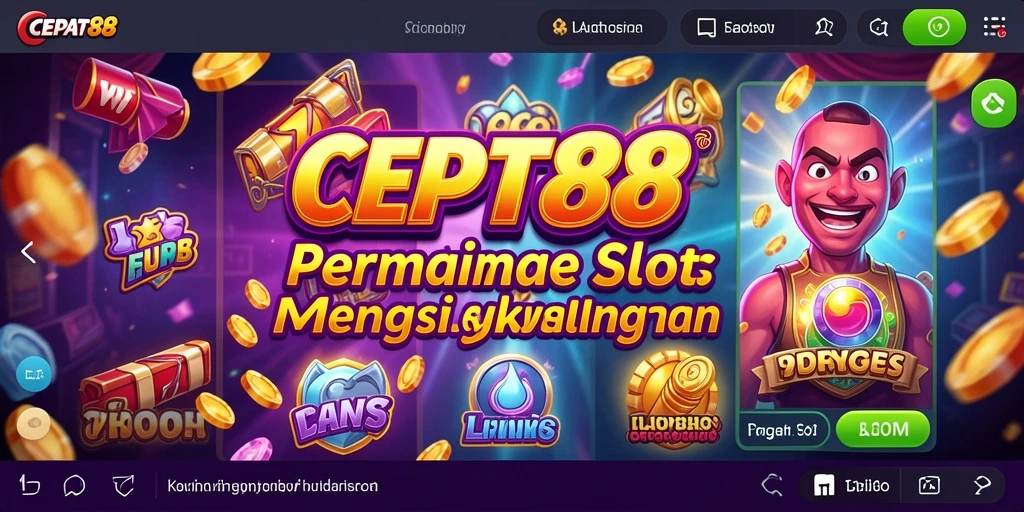 Gameplay menarik di Slot CEPAT88 dengan efek visual yang mengesankan.