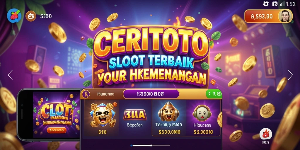 Tampilan gameplay Slot menarik dari CERITOTO.