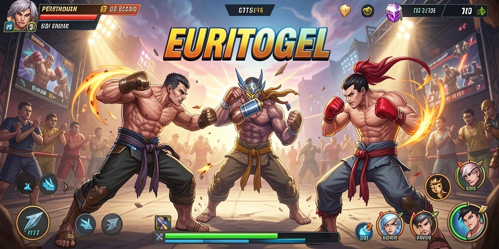 Tampilkan pertarungan seru antara karakter-karakter unik di EUROTOGEL.