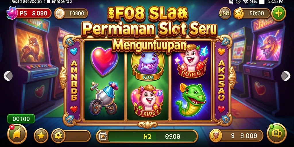 Gameplay menarik dari F08 dengan grafis Slot yang memukau.