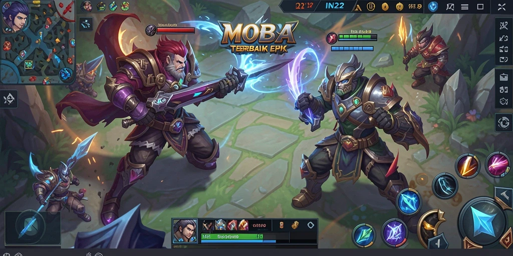 Screenshot utama IN22 menampilkan aksi gameplay yang mendebarkan.