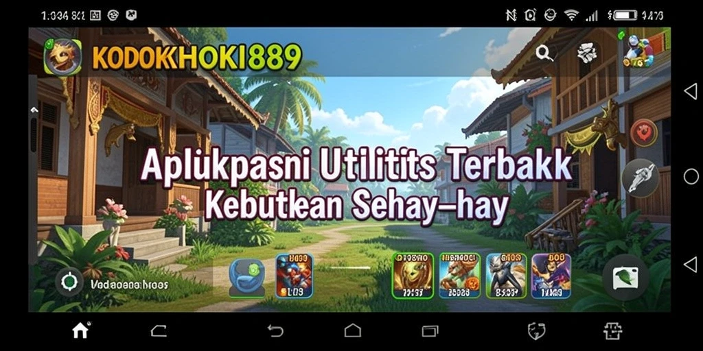 Tampilan antarmuka KODOKHOKI889 yang intuitif dan fungsional.