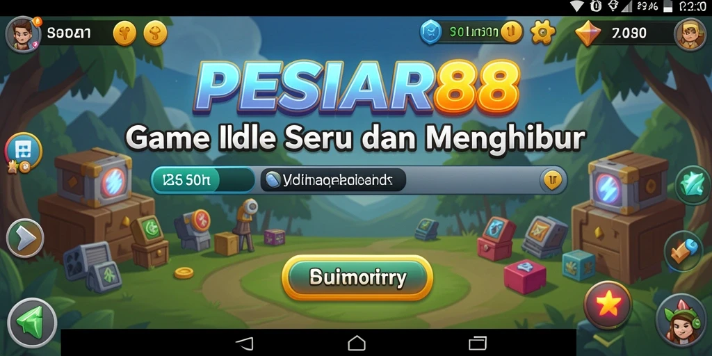 Tampilan gameplay menarik dari PESIAR88 yang menunjukkan aksi Idle.