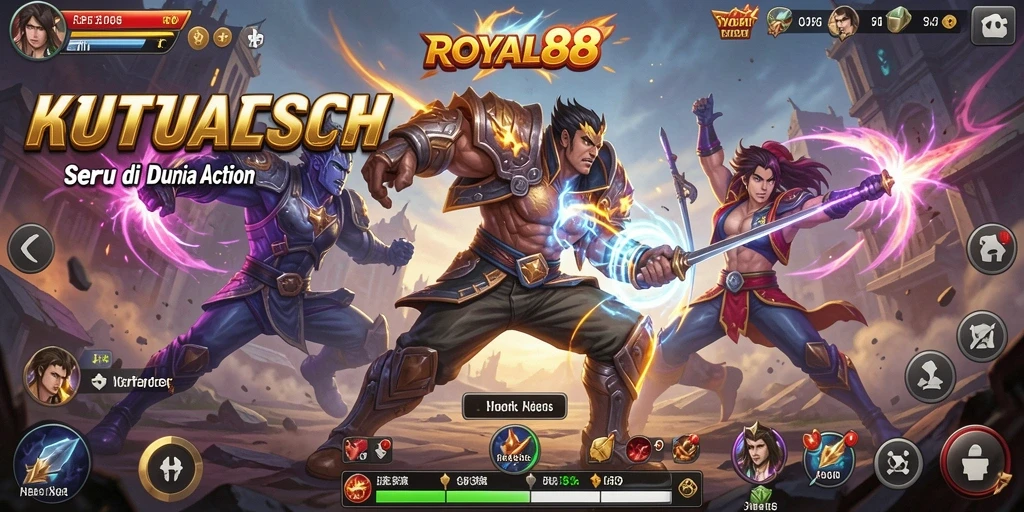 Gameplay seru dan grafis memukau di ROYAL88.