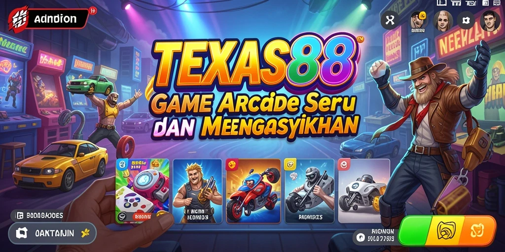 Tampilan gameplay seru dari TEXAS88 dengan grafis yang menarik.